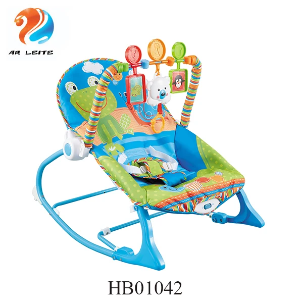 
New cheap plush safety cute infant electric musical sleeping swing chair baby rocking chair baby bouncer with vibration 