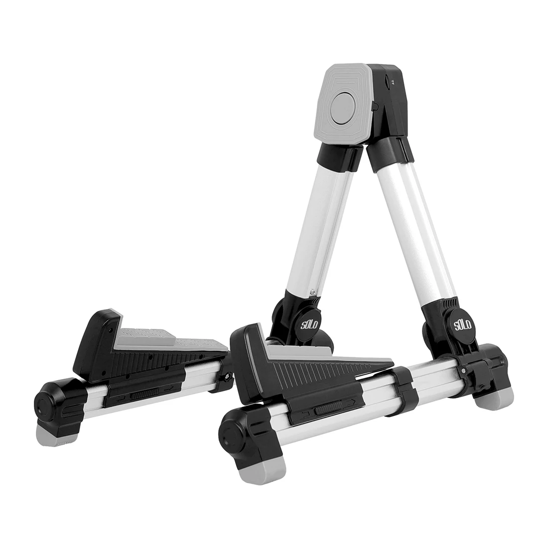 SOLO Guitar Case Folding Aluminum alloy Guitar Bracket Bluetooth Speaker USB Charging Stand up Guitar Bracket