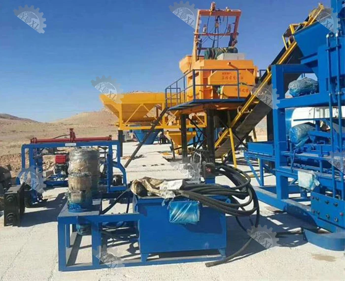 Compressed Interlocking Cement Block Machine To Make Concrete Brick Making Machine For Sale