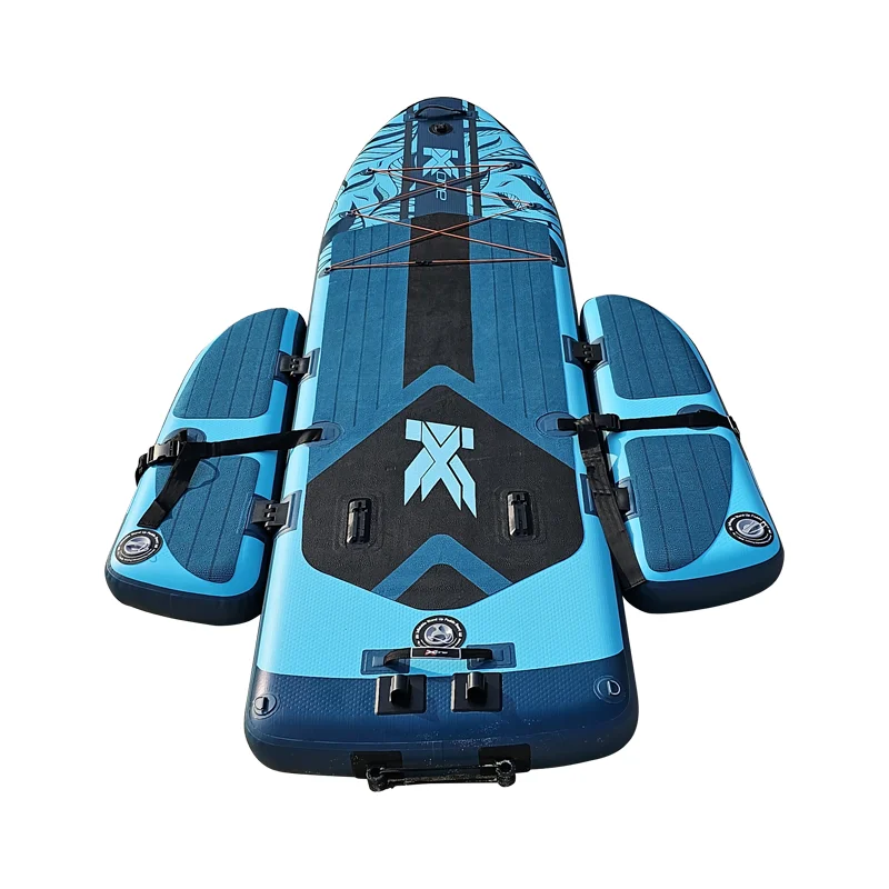 Canoe/Kayak Drop Stitch Folding Fishing inflatable collapsible fishing paddle Canoe/Kayak for ocean lakes rivers