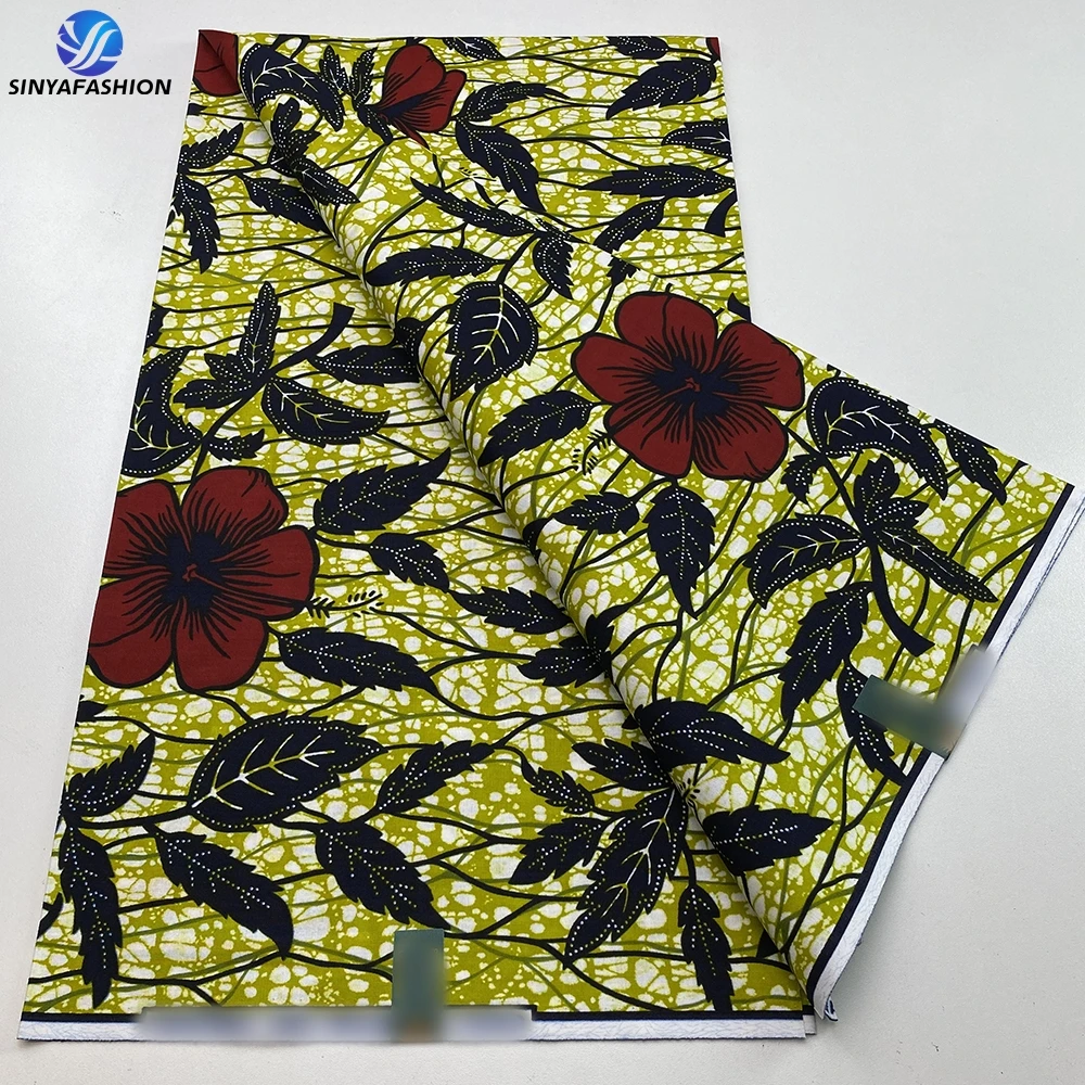 New Style Holland Ankara Wax Prints Veritable Wax Real Original Africa  Cotton Fabric Textiles