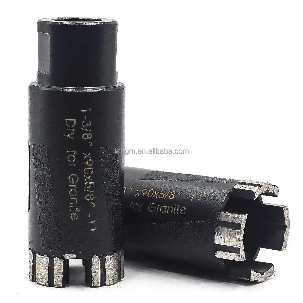 Вакуумное паяное Diamond6-35mm сухое сверло M14 резьбовое коронное гранитное ядро