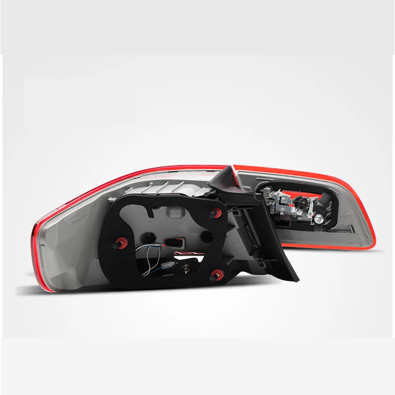 1 комплект, светодиодная задняя Дымчатая черная лампа для BMW E92 E93, задняя фара в сборе для автомобилей 2007-2009 года