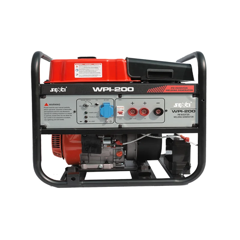 Applicable to hardware 3kw 3kva 200A senci permanent magnet DC mini welding generator