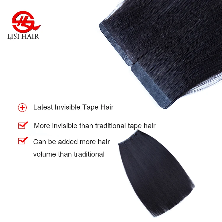 
2019 Latest Skin Weft Invisible Hair Extensions Cuticle Aligned Virgin Human Hair Skin Weft Seamless 