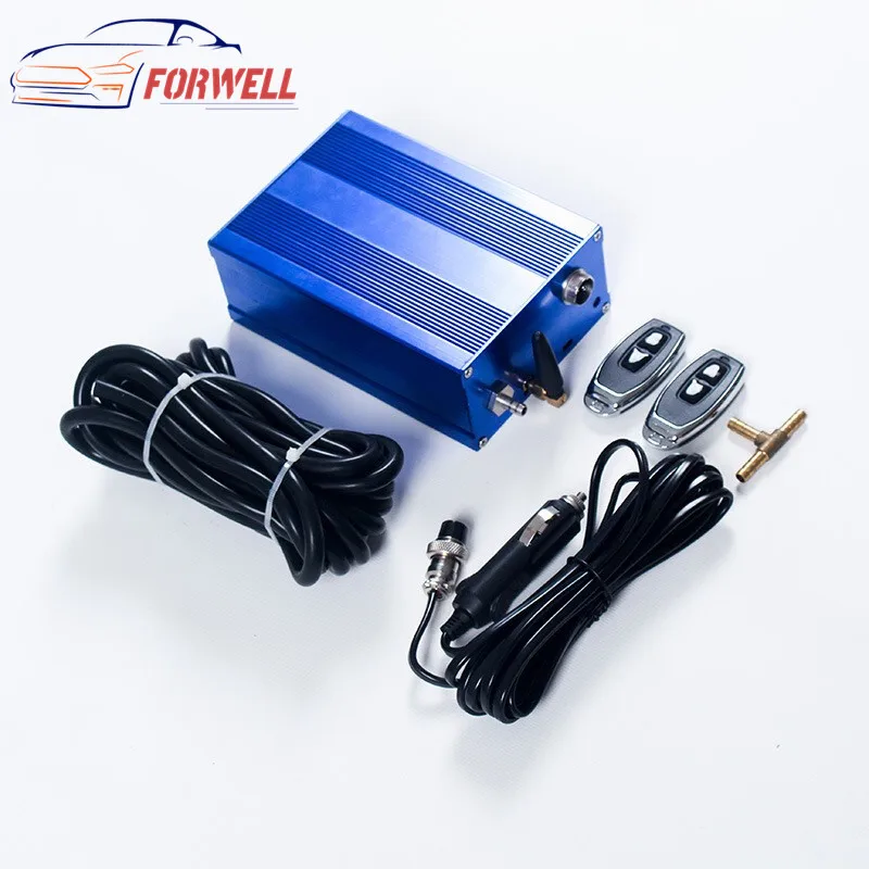 
electronic exhaust muffler double electric with remote control valvetronic muffler with the exhaust cutout valve 