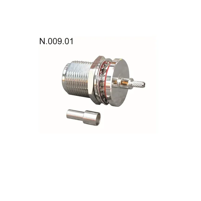 N FEMALE BULK HEAD CRIMP FOR RG316/N female crimp for RG316/N FEMALE BULK HEAD