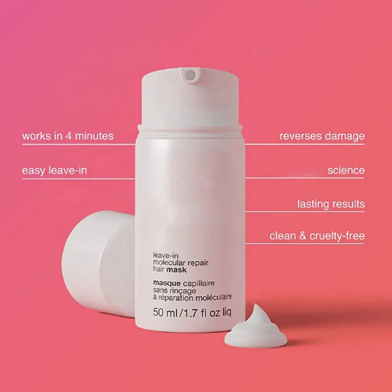 Private Label Beauty 18 Leave-in Hair Mask Biomimetic Hairscience Molecular Repair Hair Care K Hair Mask