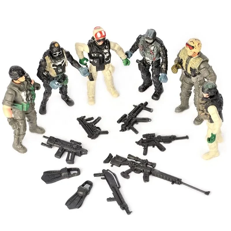 Customization PVC Articulated Body Movable Flexible Plastic Action Figure