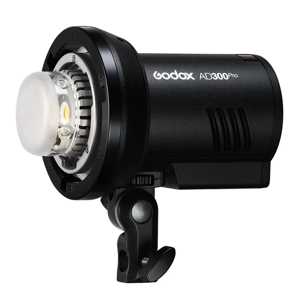 Godox AD300pro 2.4G Wireless TTL Outdoor Flash Dimmable  LED Modeling Lamp Camera Flash With Power Battery