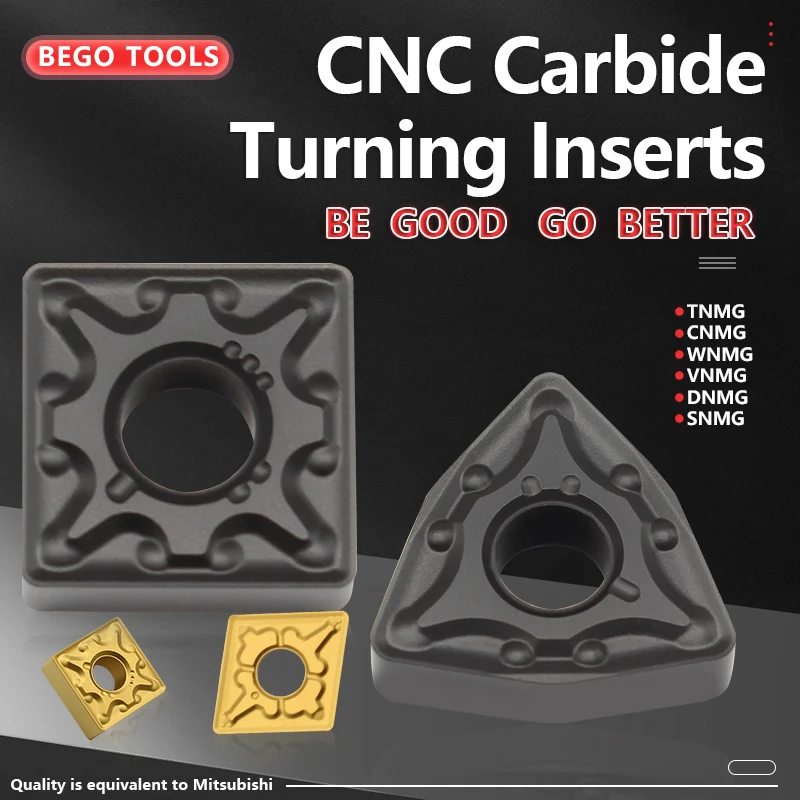 Bego WNMG060404 Inserted Carbide Tool Tungsten Carbide Inserts Cnc Machine Tool