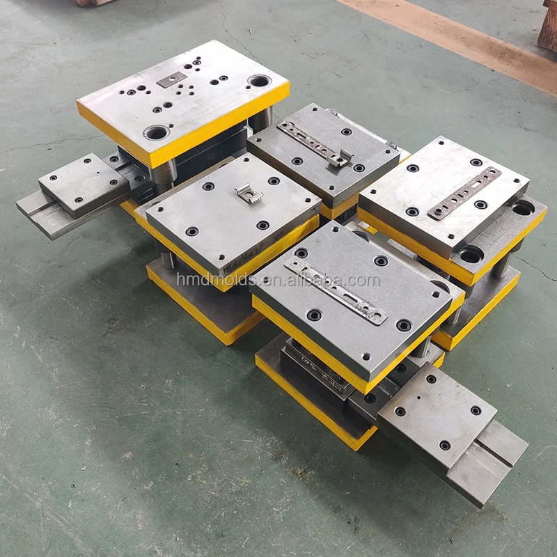 Moulding Compound Custom Steel Metal Stamping Die Solidworks Stamping Mould Progressive Press punching mould tooling die