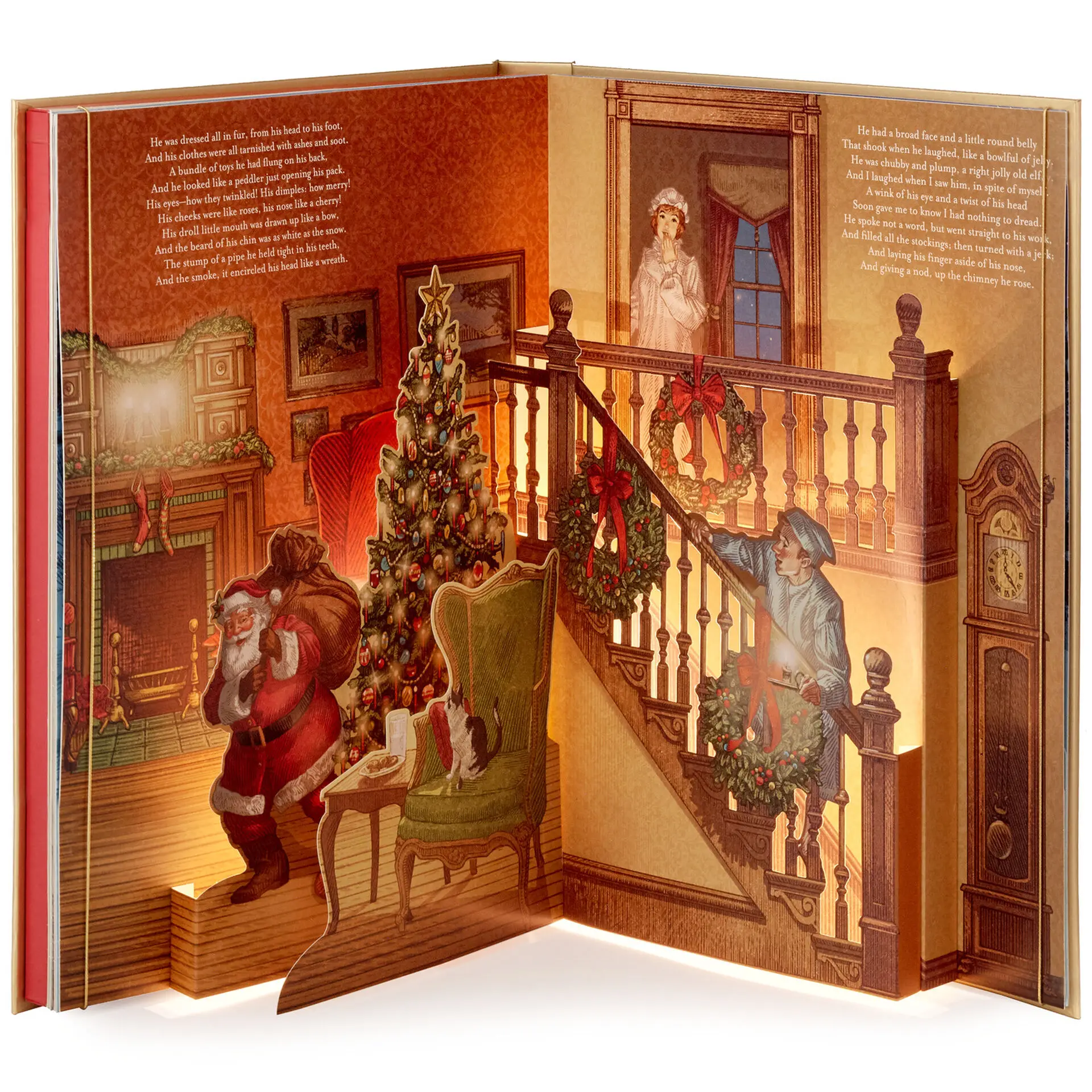Custom Christmas Eve Story Book, Quiet Book for Kids