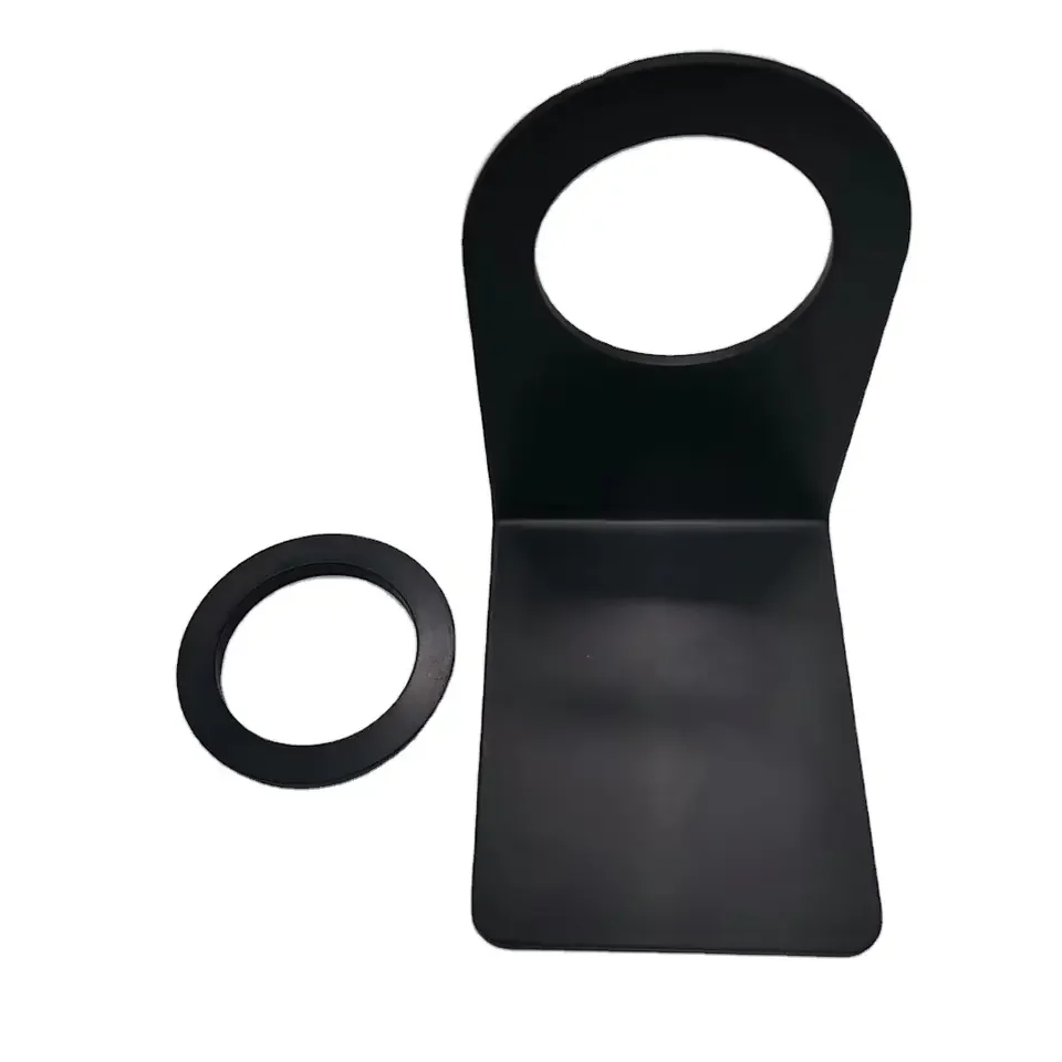 Custom Shampoo Bottle drop Holder Hand Soap Shower Gel Container Dispenser Stamp CNC Wall Mount Bottle fix Variable Ring Holder