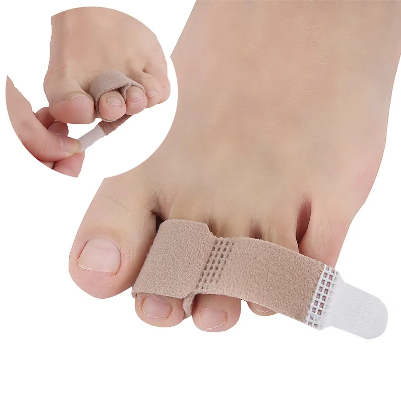 Broken Toe Splints Wraps for Your Big Toe Separator Toe Cushioned Bandages Finger Protectors Straightener