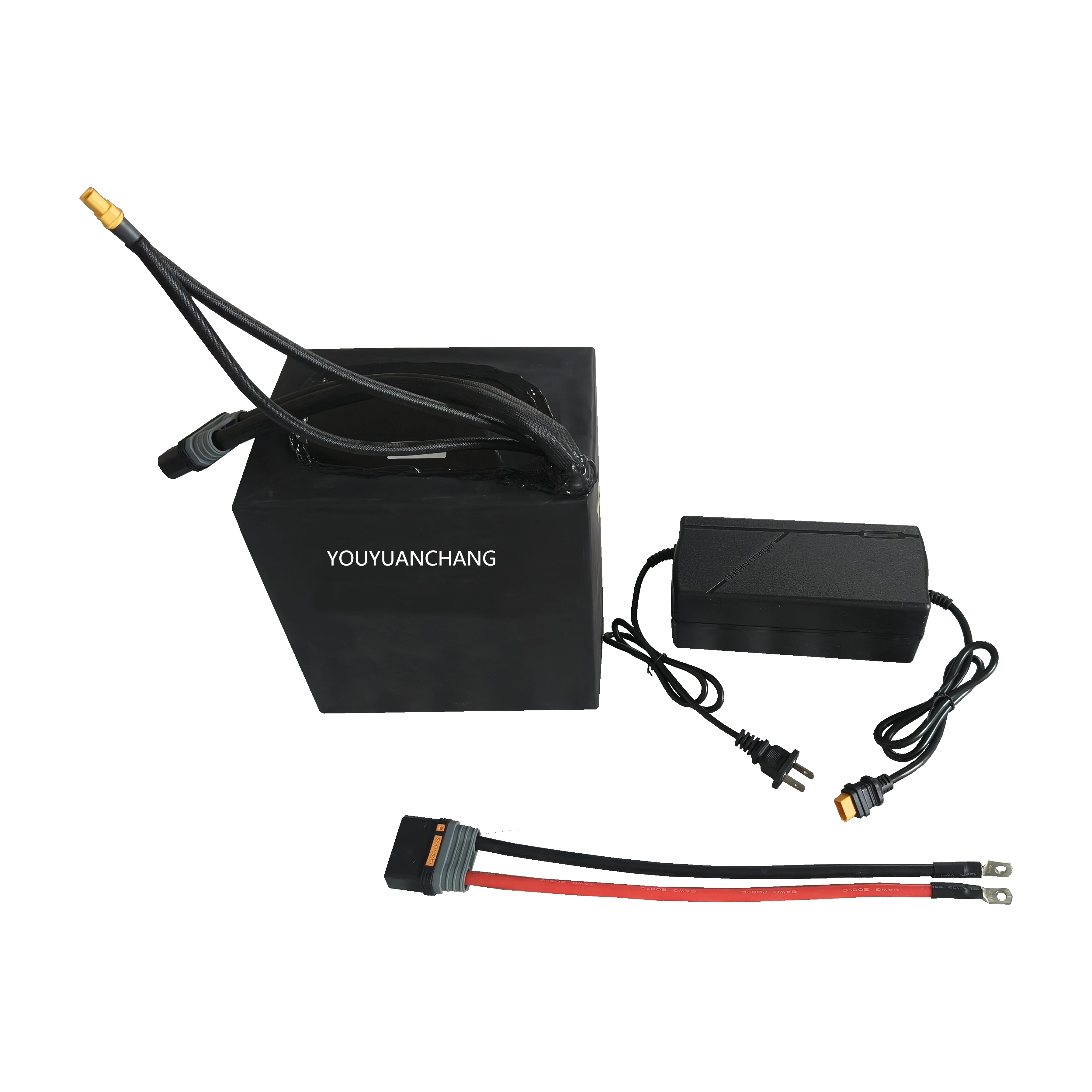 Customized strong power 72V 32Ah NCM lithium battery pack for off road Dirt bike E-bike with 5A charger