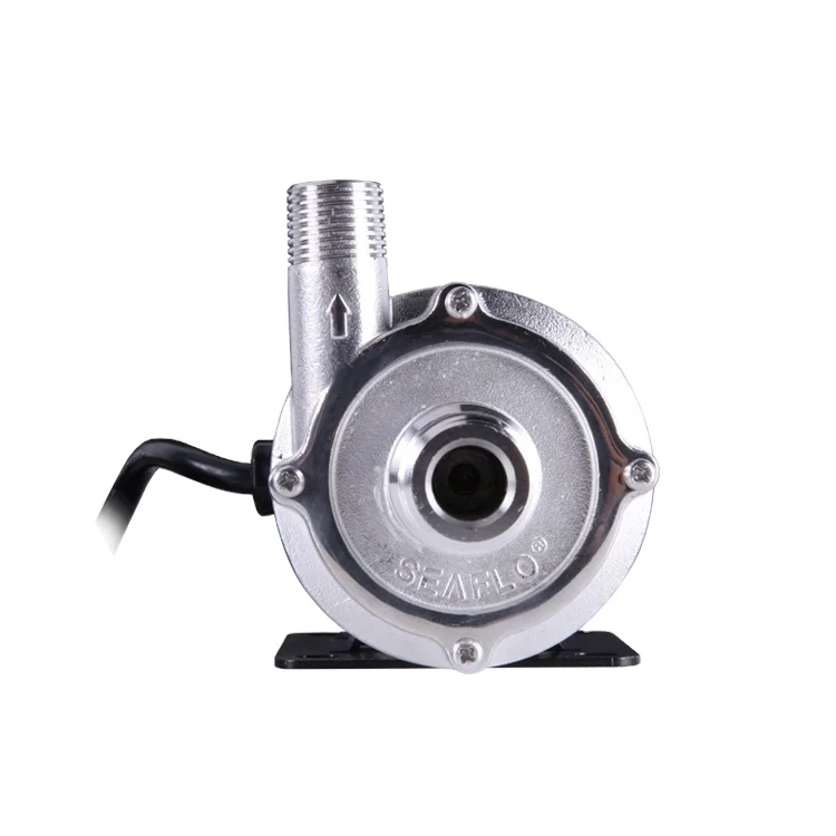 SEAFLO 115V AC 400GPH Magnetic Food Grade Stainless Steel Small Hot Water Circulation Beer Home Brewing Wort Pump