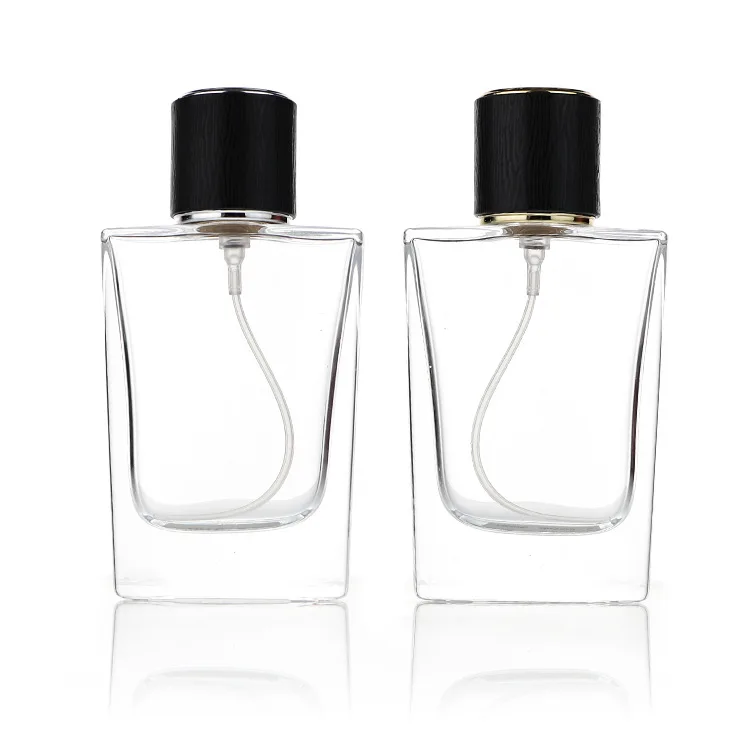 30ml trapezoidal glass perfume bottle spray bottle disinfection water bottling portable sample bottle