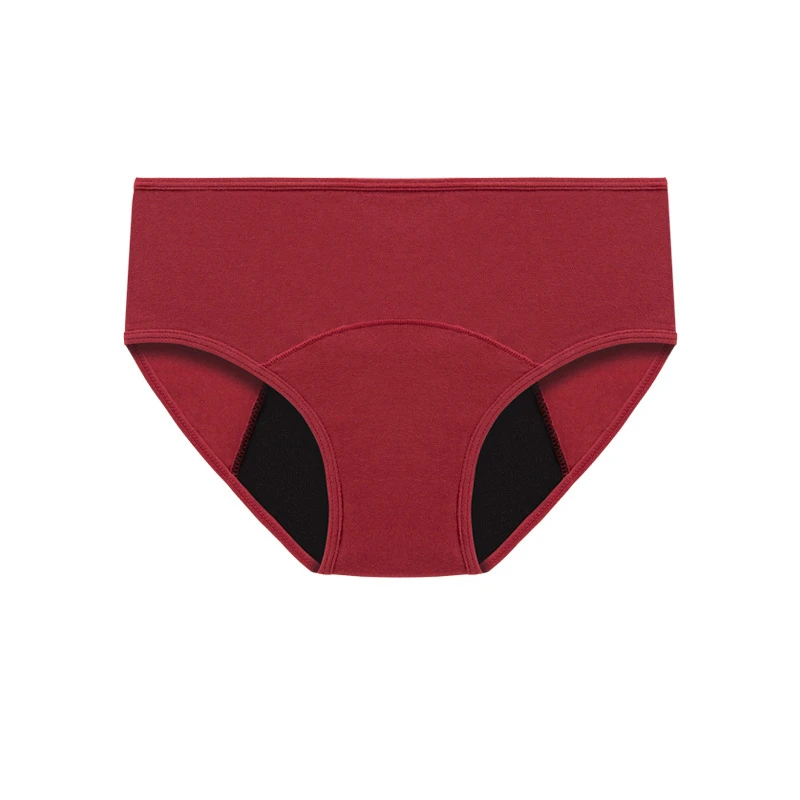 100% Organic Cotton Menstrual Women Panties  Leak Proof Seamless menstrual Panties