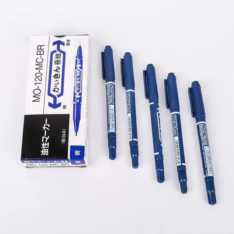 Dual Tips Art Permanent Marker Pens, Double-Ended Marker Pens Fine Point Markers & Ultra Fine liner Tips Pens