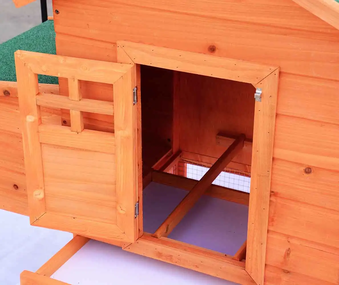 Classic Style Wooden Pet House Chicken Coop Houses  With Sleep Box For Sell