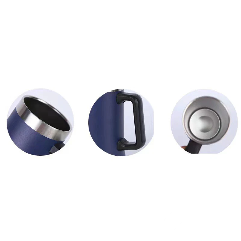 304 stainless steel vacuum insulated mug Brazilian double wall beer mug with handle custom logo