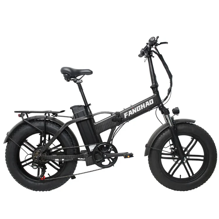 OEM 20 inch 48v 250W fat tire foldable bicicleta electrica plegable ebike / folding electric bicycle