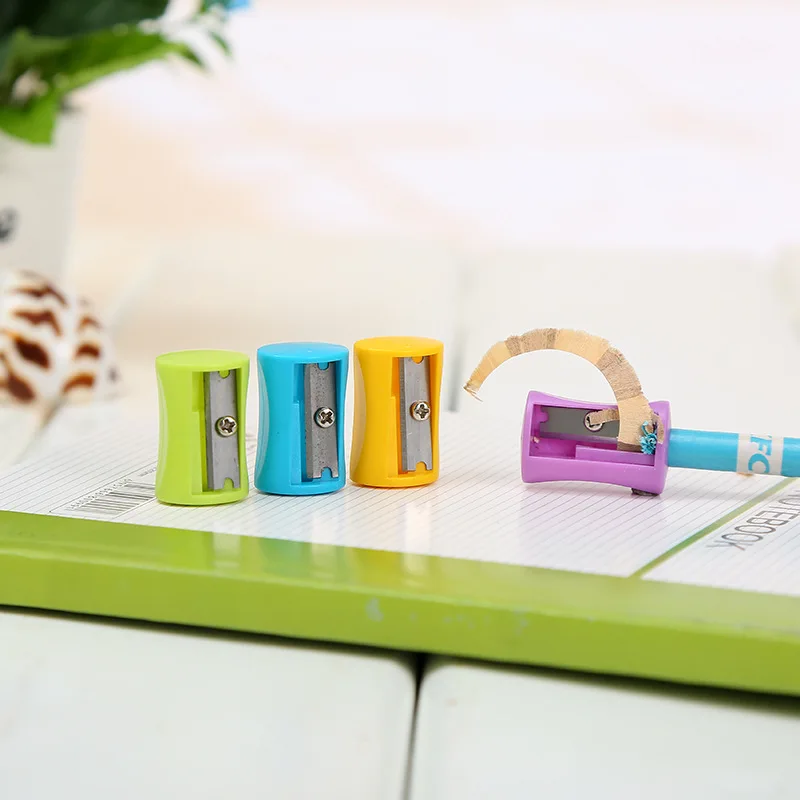 Manual Pencil Sharpener Cosmetic Makeup Pencils Students Cute Fashionable School Stationery