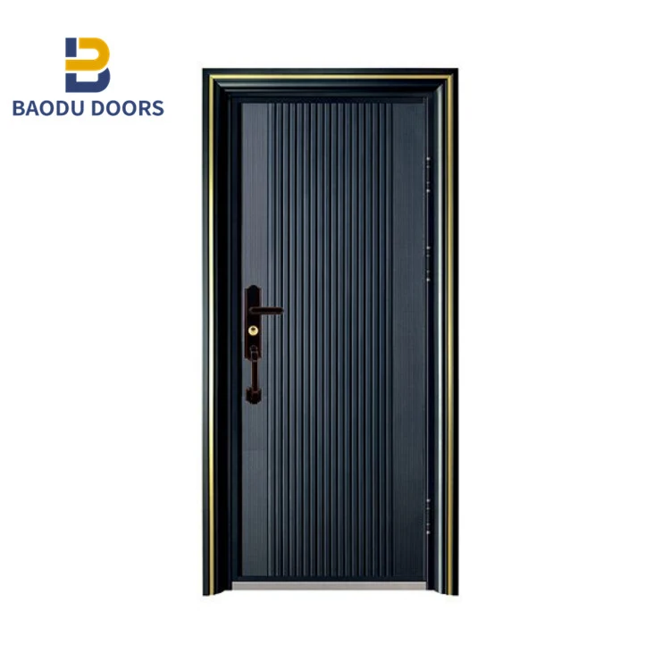 BOWDEU DOORS German security steeo doors for houses exterior Luxury design high quality security exterior steel door