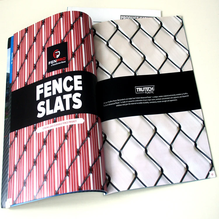 Professional Factory Custom Printing Full Color Paper Booklet Catalogue Brochure book Offset Paper Material Model Number Poster