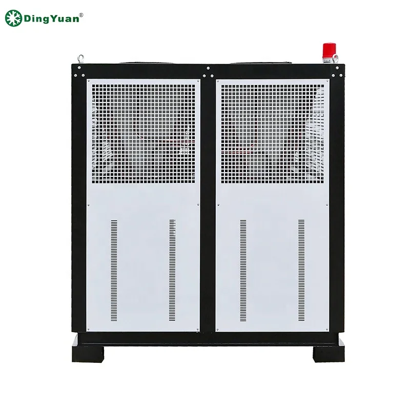 DINGYUAN Chilling Equipment 60HP Industrial  Cooling System Air Screw Cooled Chiller