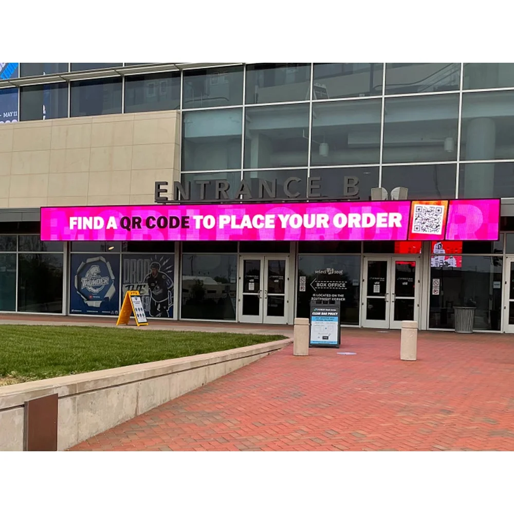 Водонепроницаемый наружный баннер для магазина Vide Signage Board передний сервис Pantalla P4 светодиодный экран рекламы