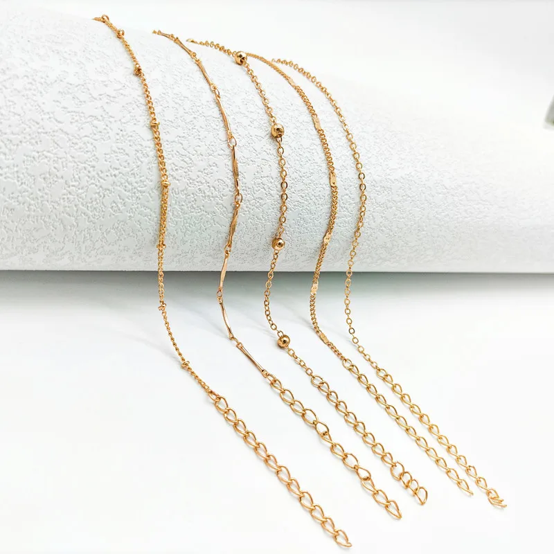 Silver Gold Color Custom New ladies Women Foot Ankle Accessories Fashion Jewelry Anklets