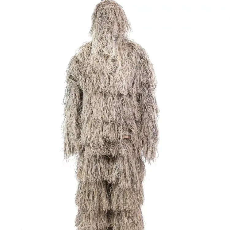 Outdoor Woodland Hunting Camouflage Clothes Breathable Lightweight Ghillie Suit