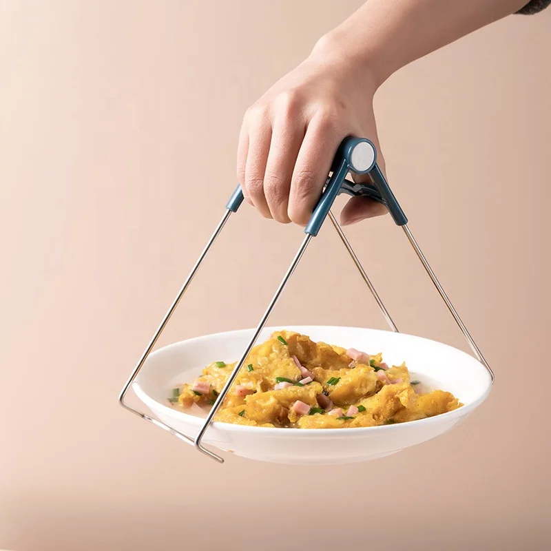 Gripper Clips for Moving Hot Plate or Bowls with Food Out from Pressured Cooker Microwave Oven Air Fryer.
