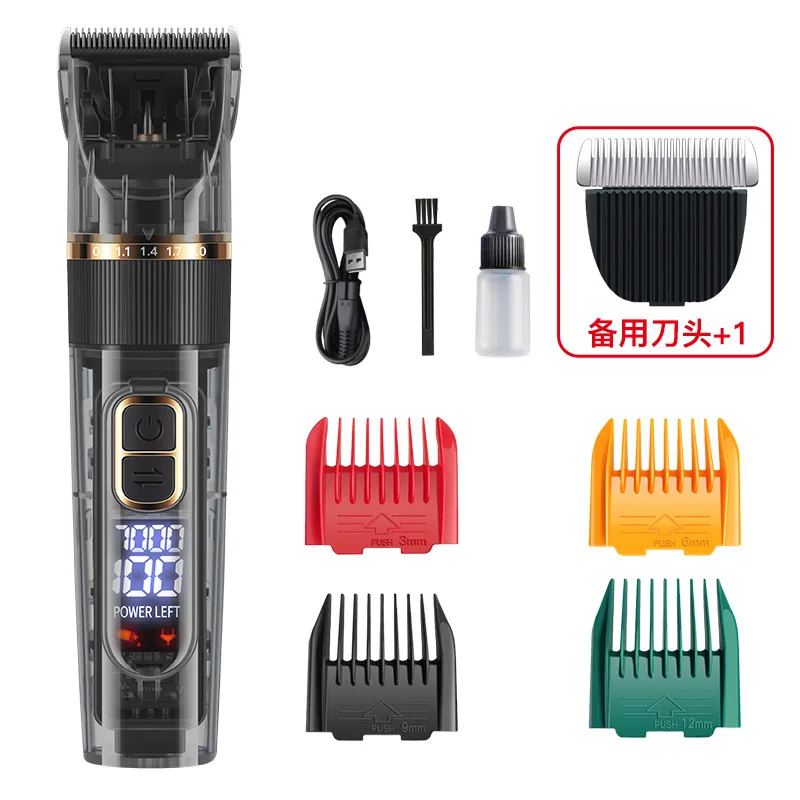 Dog Cat Clipper Hair Clippers Grooming Haircut Pet Shaver Full Set Pets Rechargeable Professional Cutter Shaver Cutting Machine
