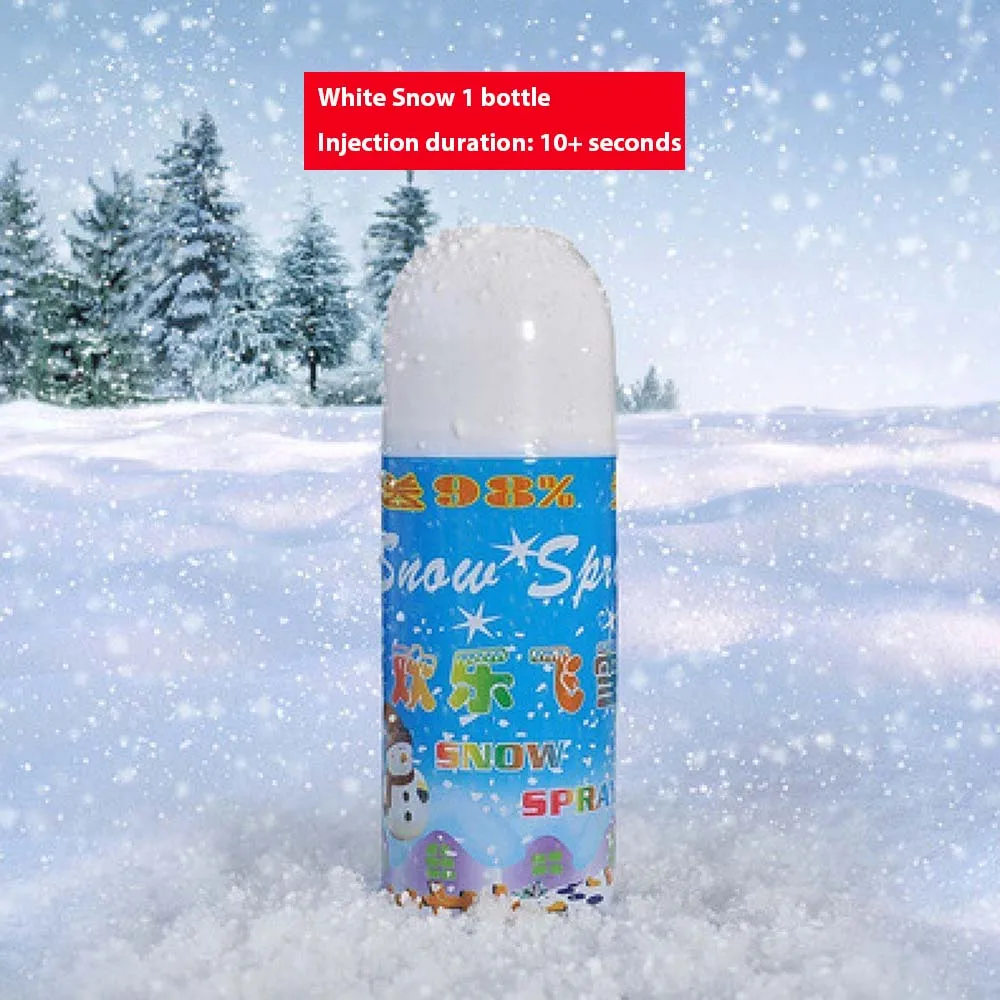 Hot Sale Flakes Aerosol Snow Spray Decorations Eco Friendly Artificial Snow Spray For Carnival Party Joker From China Supplier