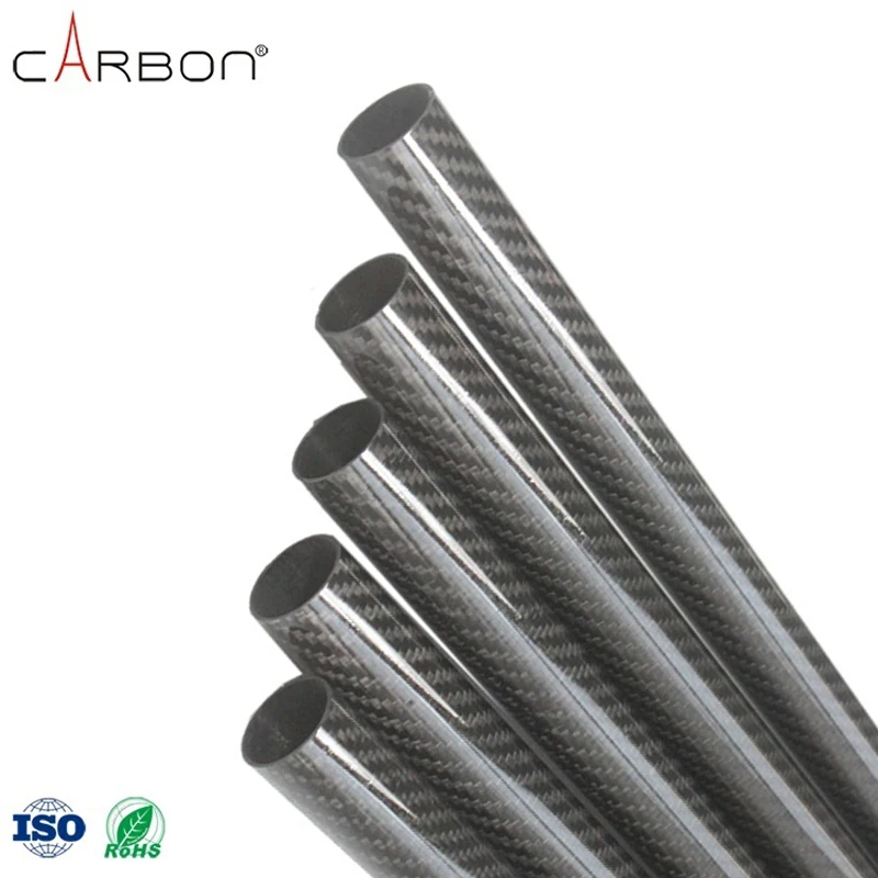 Wholesale carbon fiber tube  light weight carbon tube  3k weave tube