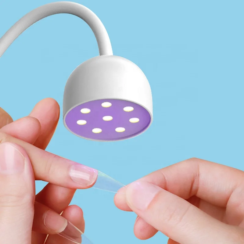 2022 новая портативная настольная ультрафиолетовая Светодиодная лампа для ногтей Беспроводная usb-лампа