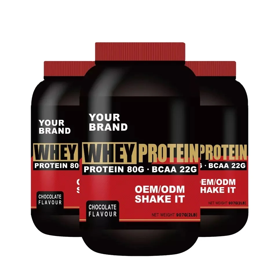 OEM Custom Label Protein Powder Gold Standard Whey Protein Isolate Supplement For Bodybuilding