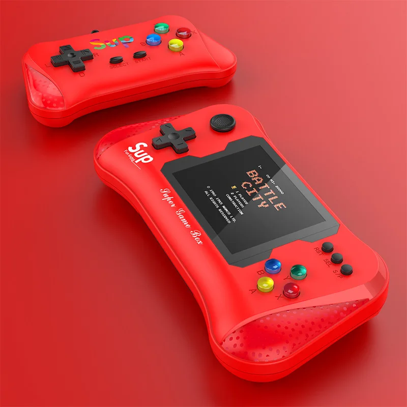 X7 500-in-1 Classic old game handheld portable game console for two player