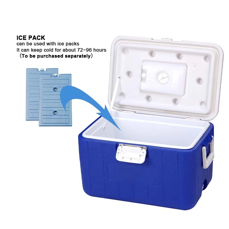 30L PU thermos vaccine carrier ice cooler box