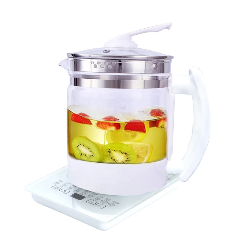
Чайник для здоровья офисный маленький автоматический стеклянный электрический водонагреватель бытовой многофункциональный питательный кипящий Ароматизированный Чай 