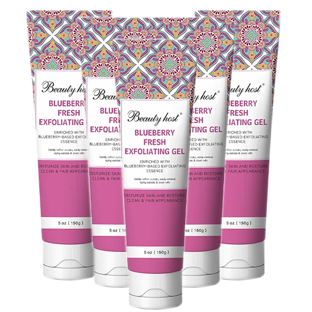 Private Label Facial Body Exfoliating Gel Organic Remove Dead facial korean jelly face skincare