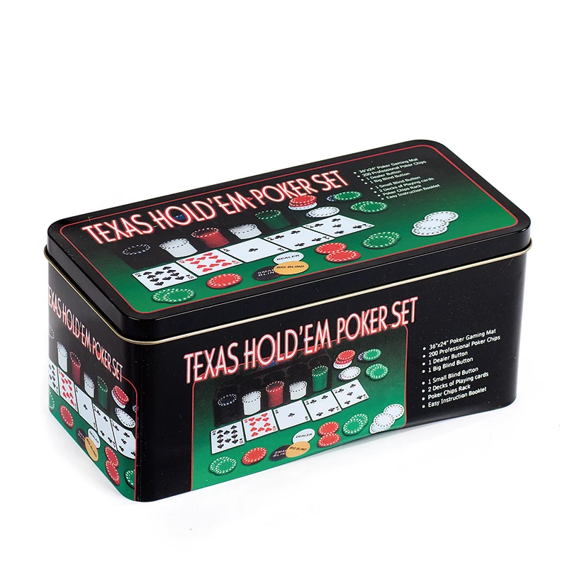 Classics, 200-Piece Poker Set with Aluminium Alloy Case&Professional Weight Chips, Casino Game for Adults and Kids Ages 8 and up