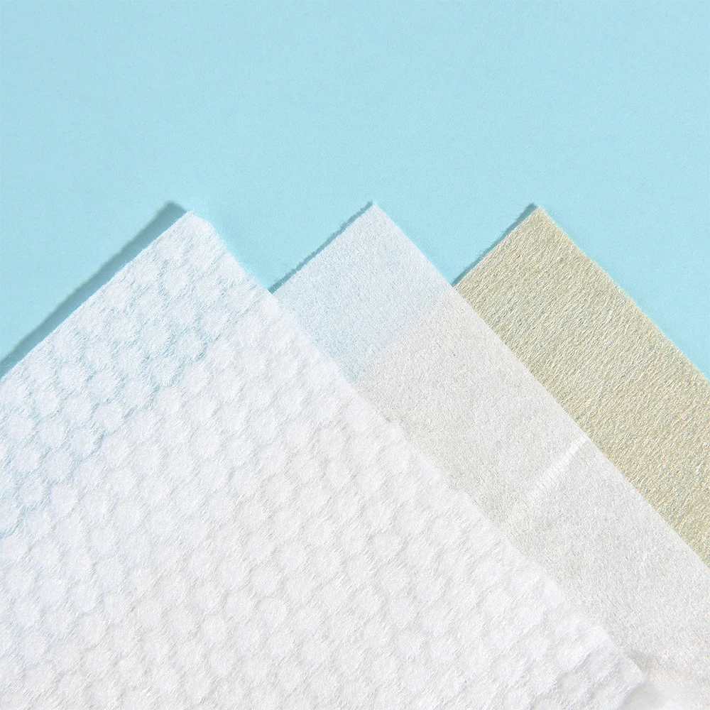 100% мягкая рулонная бамбуковая ткань, полиэстер, запасная Съемная Цветочная бумага для лица для женщин