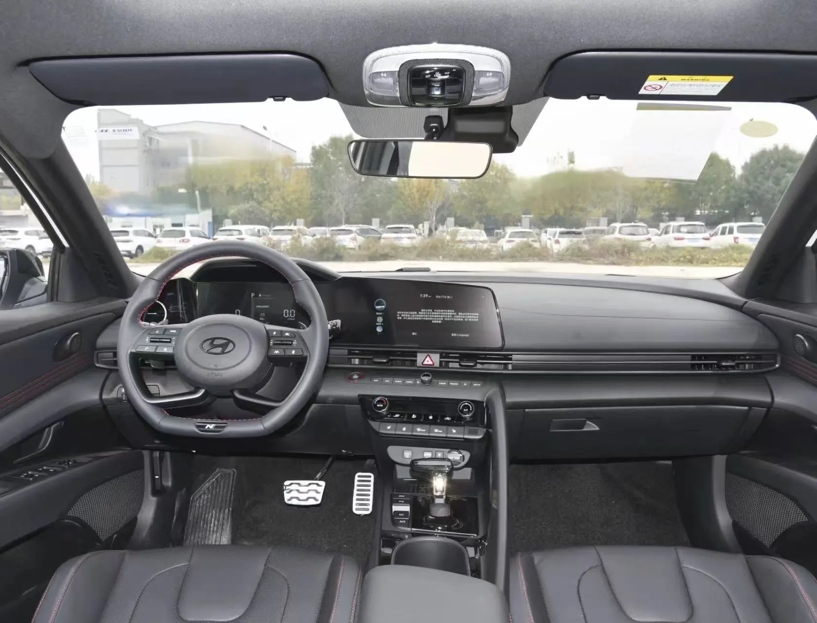 2023 Hyund-ai Elantra 1.5L CVT Premium Left Steering Monza Model Rear Camera Leather Seats Euro VI Emission Gas/Petrol Electric