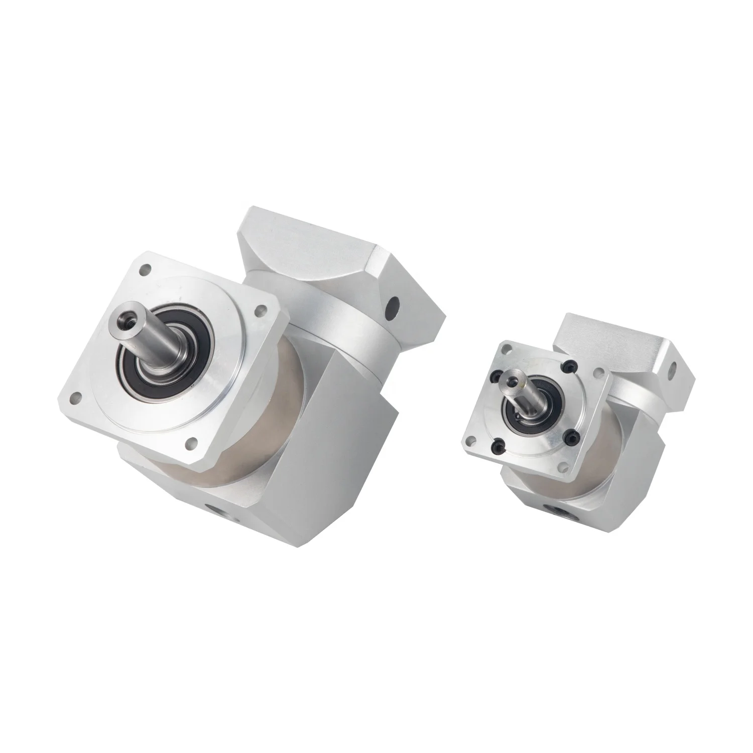 Right Angle Double Stage Planetary Gear Reducer Speed Ratio 16:1 Gearbox Reducer