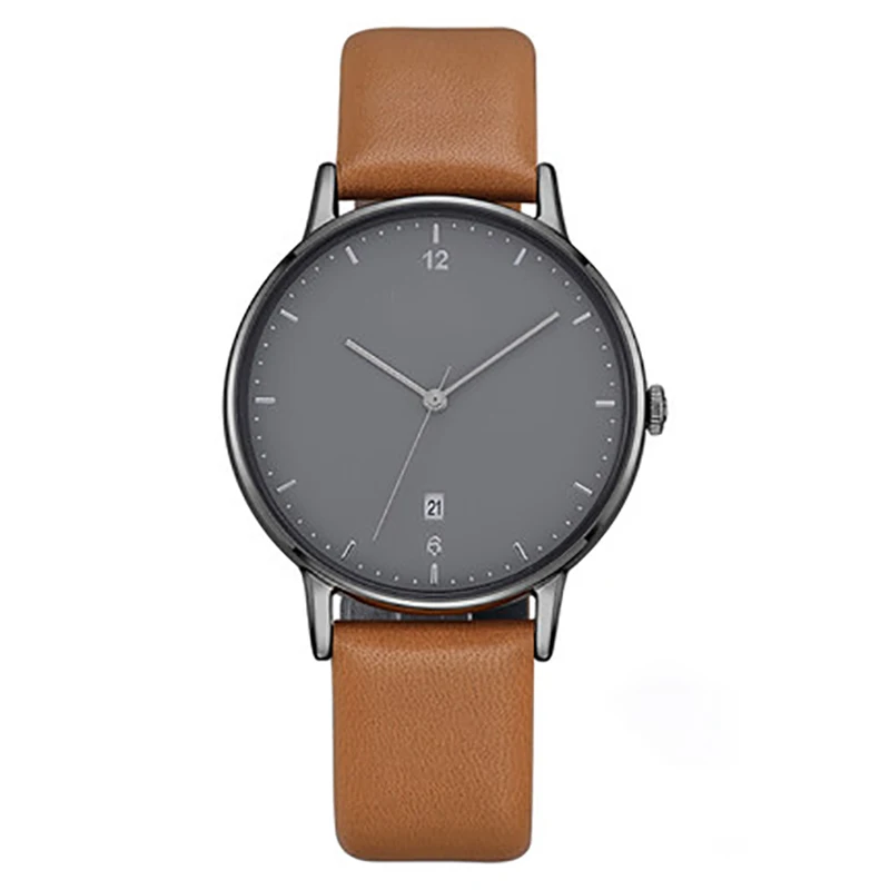 Classic Men Luxury Brand Watches Black Stainless Steel Minimalist Male Analog Clock Waterproof Quartz Men Wrist Watch