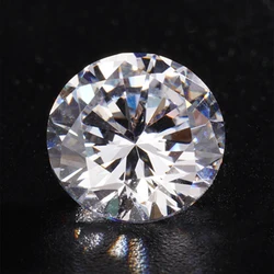 Wholesale Customizable Full Size D Color VVS1 0.5 - 5 Carat Brilliant Cut Loose Moissanite Stone With GRA